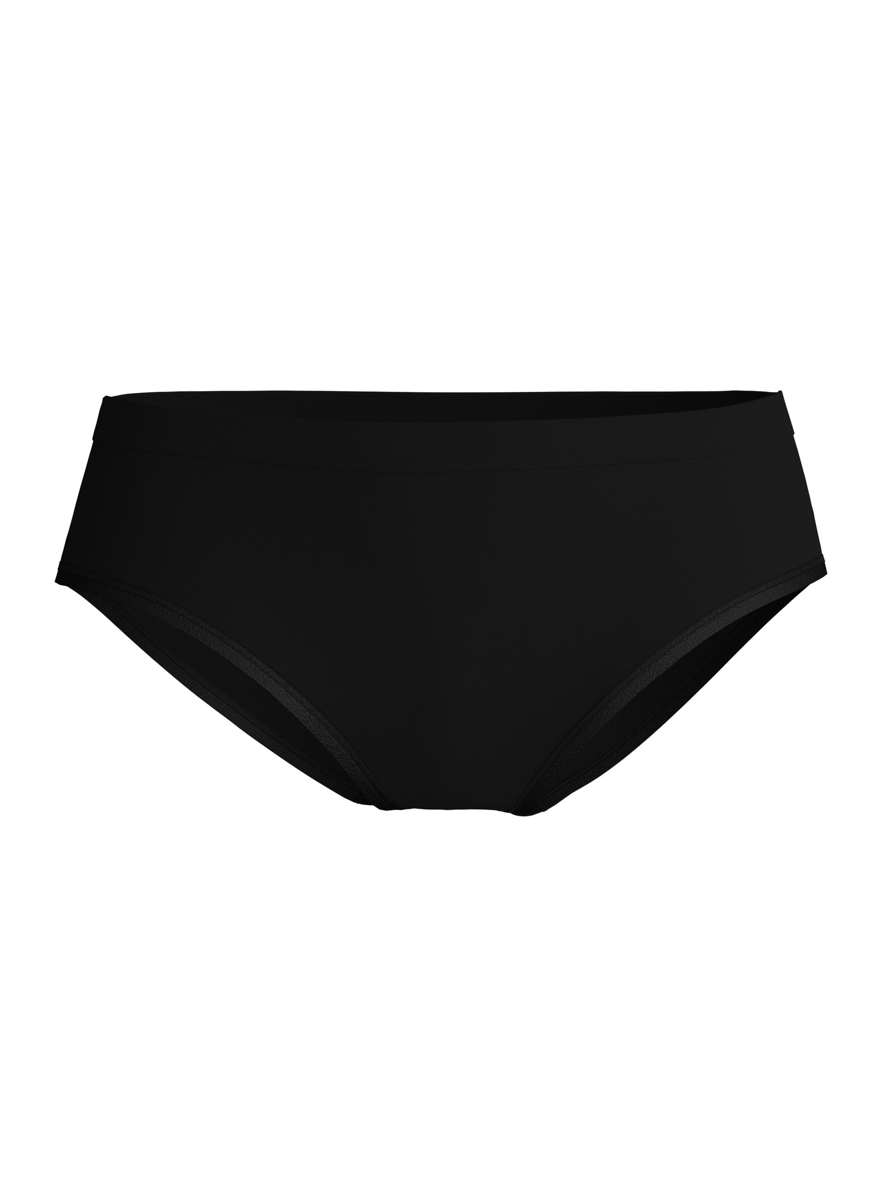 Damen - Slip aus Modal in Schwarz, Einfarbig aus Serie Seamless Natural von CALIDA
