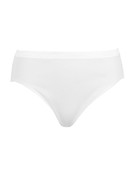 Femme - Culotte en 100% coton de couleur Blanc, Unicolore, de la série Light de CALIDA