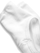 Femme - Culotte midi taille haute, lot de 2 en 100% coton de couleur Blanc, Dentelle, de la série Iconics de CALIDA