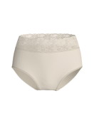 Women - Midi brief made of 100% Cotton in Beige, Lace, from the Iconics series by CALIDA