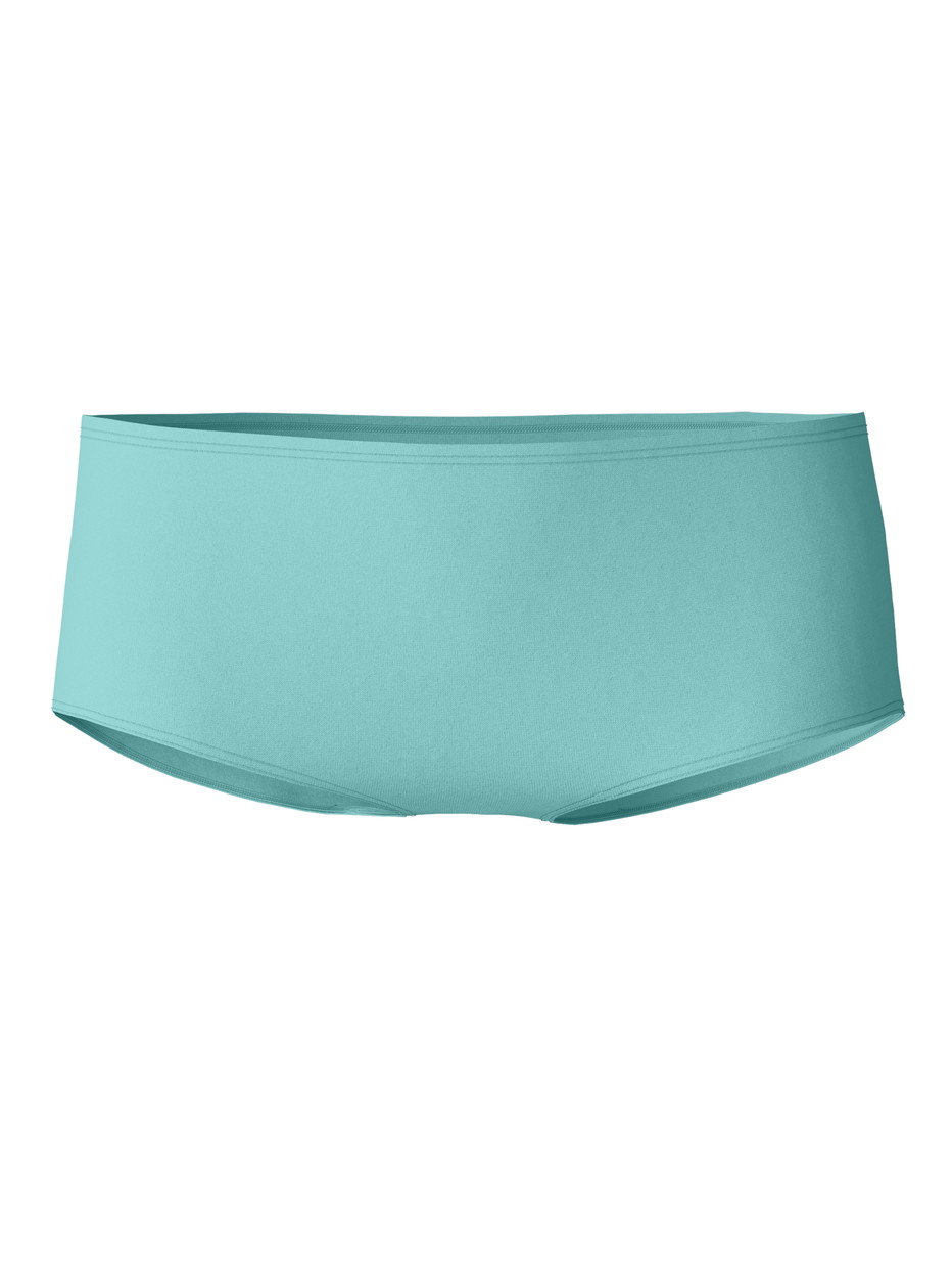 Women - Panty, low cut made of Cotton in Turquoise, Unicoloured, from the Nat. Comfort Xtra series by CALIDA