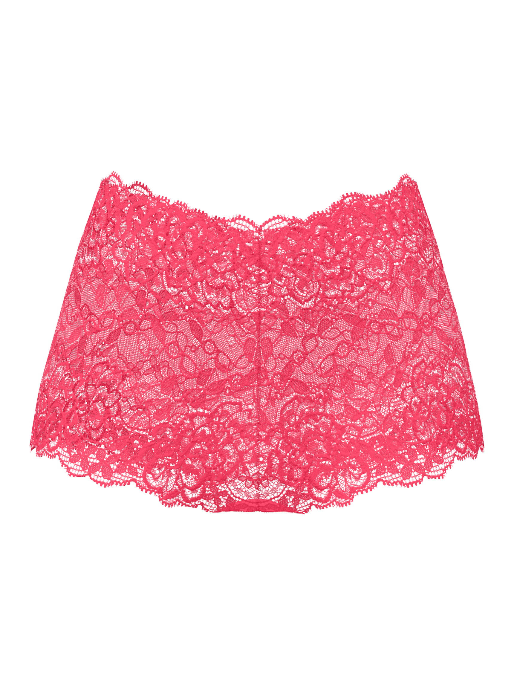 Women - high-waisted knickers made of Modal in Pink, Lace, from the Modal Love series by CALIDA