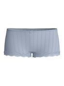 Femme - Panty, taille basse en Coton de couleur Bleu, Dentelle, de la série Etude Toujours de CALIDA