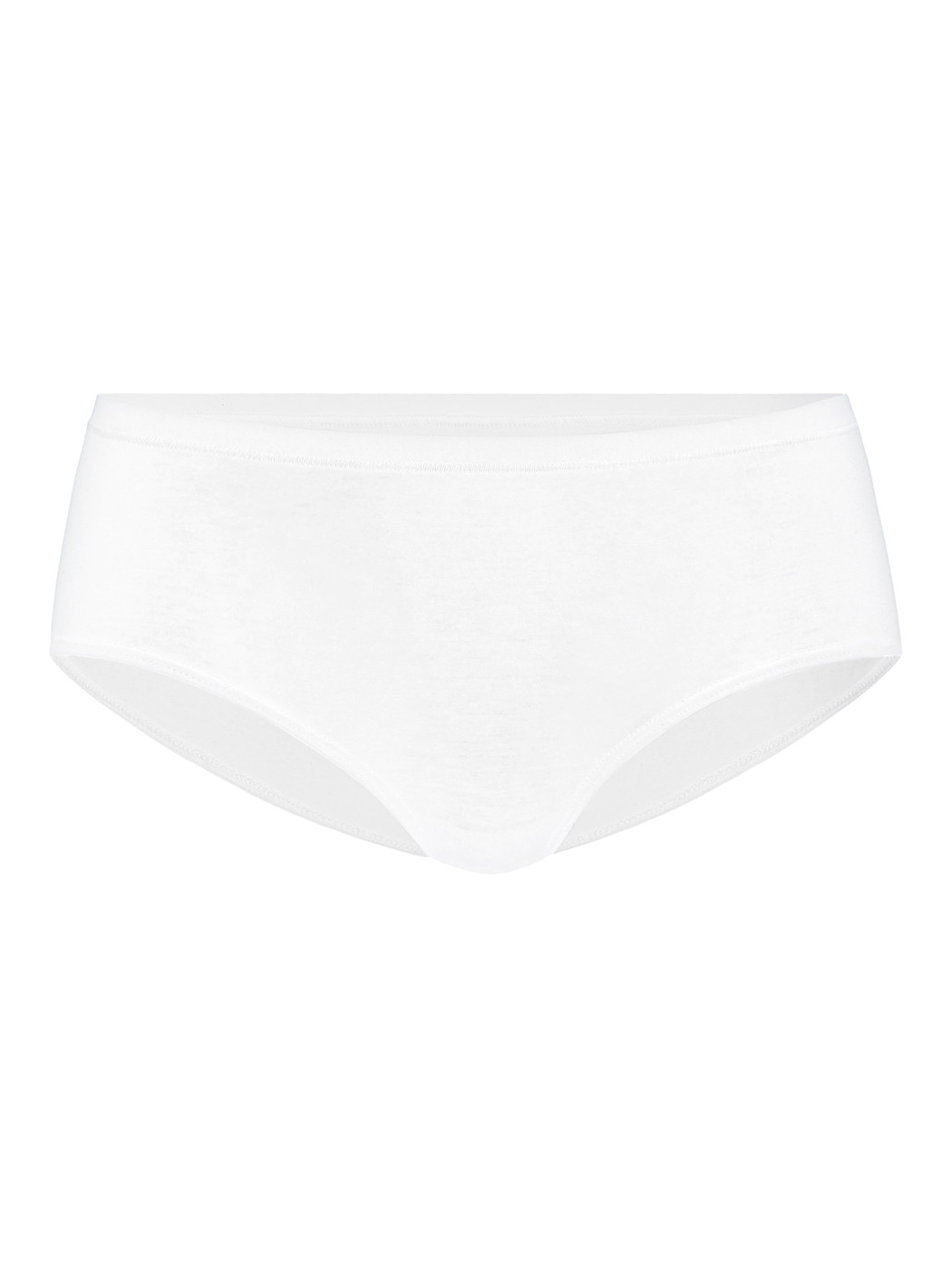 Femme - Panty, taille basse en Coton de couleur Blanc, Unicolore, de la série Natural Comfort de CALIDA