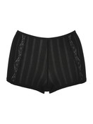 Femme - Panty taille haute en Coton de couleur Noir, Dentelle, de la série Etude Toujours de CALIDA