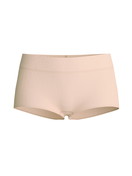 Femme - Panty taille haute en Coton de couleur Beige, Unicolore, de la série Elastic de CALIDA