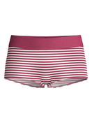 Femme - Panty taille haute en Coton de couleur Rose, Rayée, de la série Elastic Special de CALIDA