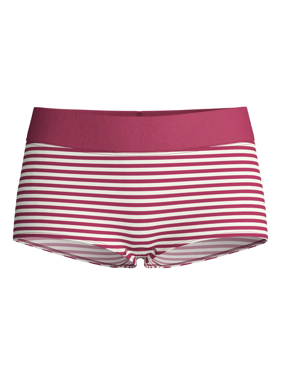 Women - Shorty regular cut made of Cotton in Pink, Striped, from the Elastic Special series by CALIDA