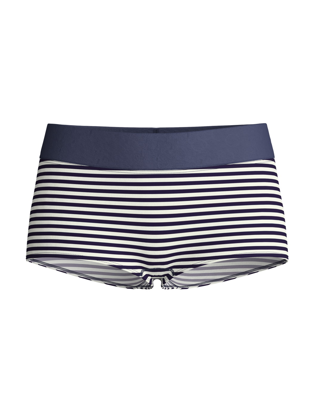 Women - Shorty regular cut made of Cotton in Blue, Striped, from the Elastic Special series by CALIDA
