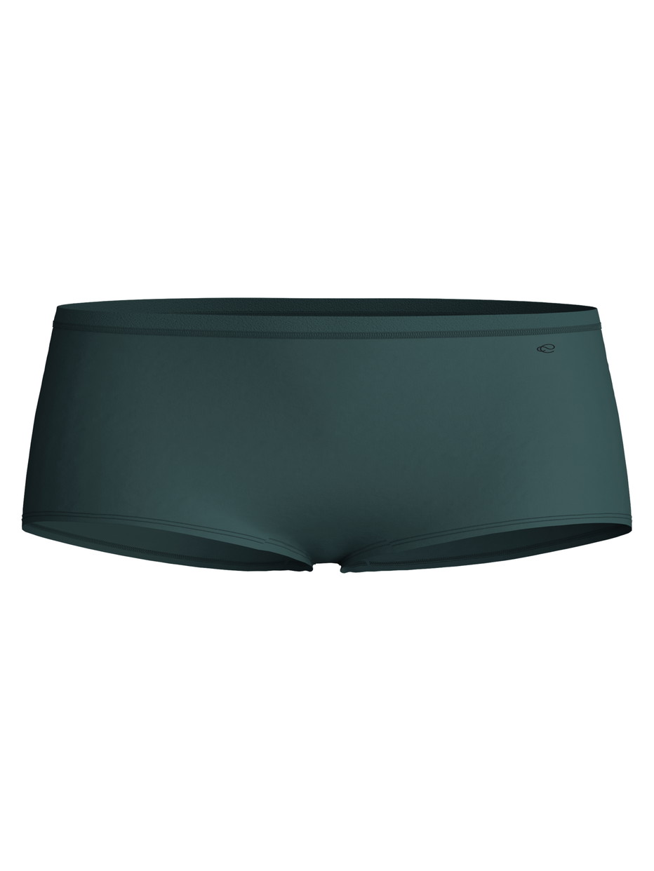 Femme - Panty taille haute en Polyamide de couleur Vert, Unicolore, de la série Sleek Skin de CALIDA