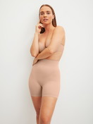 Donna - Pantaloncino modellante in Poliammide di colore Rosa, Tinta unita, della serie Seamless Shape di CALIDA