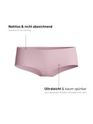 Damen - Seamless-Panty, low cut aus Modal in Violett, Einfarbig aus Serie Natural Skin von CALIDA