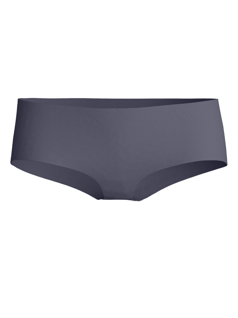 Damen - Seamless-Panty, low cut aus Modal in Grau, Einfarbig aus Serie Natural Skin von CALIDA