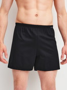 La modella / Il modello Uomo indossa Boxershorts, set da 2 in 100% cotone di colore Nero, A righe, della serie Cotton Special di CALIDA, Immagine aggiuntiva