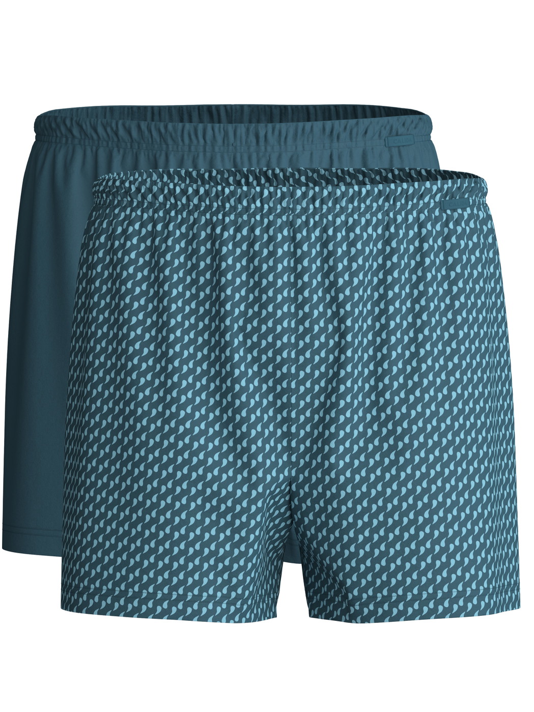 Multipack Uomo - Boxershorts, set da 2 in 100% cotone di colore Turchese, Modello, della serie Cotton Special di CALIDA