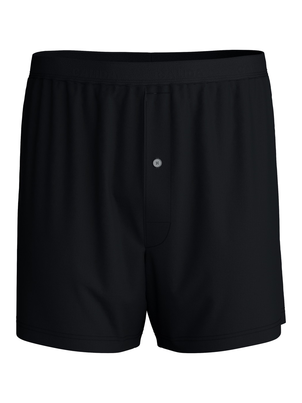 Homme - Boxer short en TENCEL™ de couleur Noir, Unicolore, de la série Natural Cooling de CALIDA