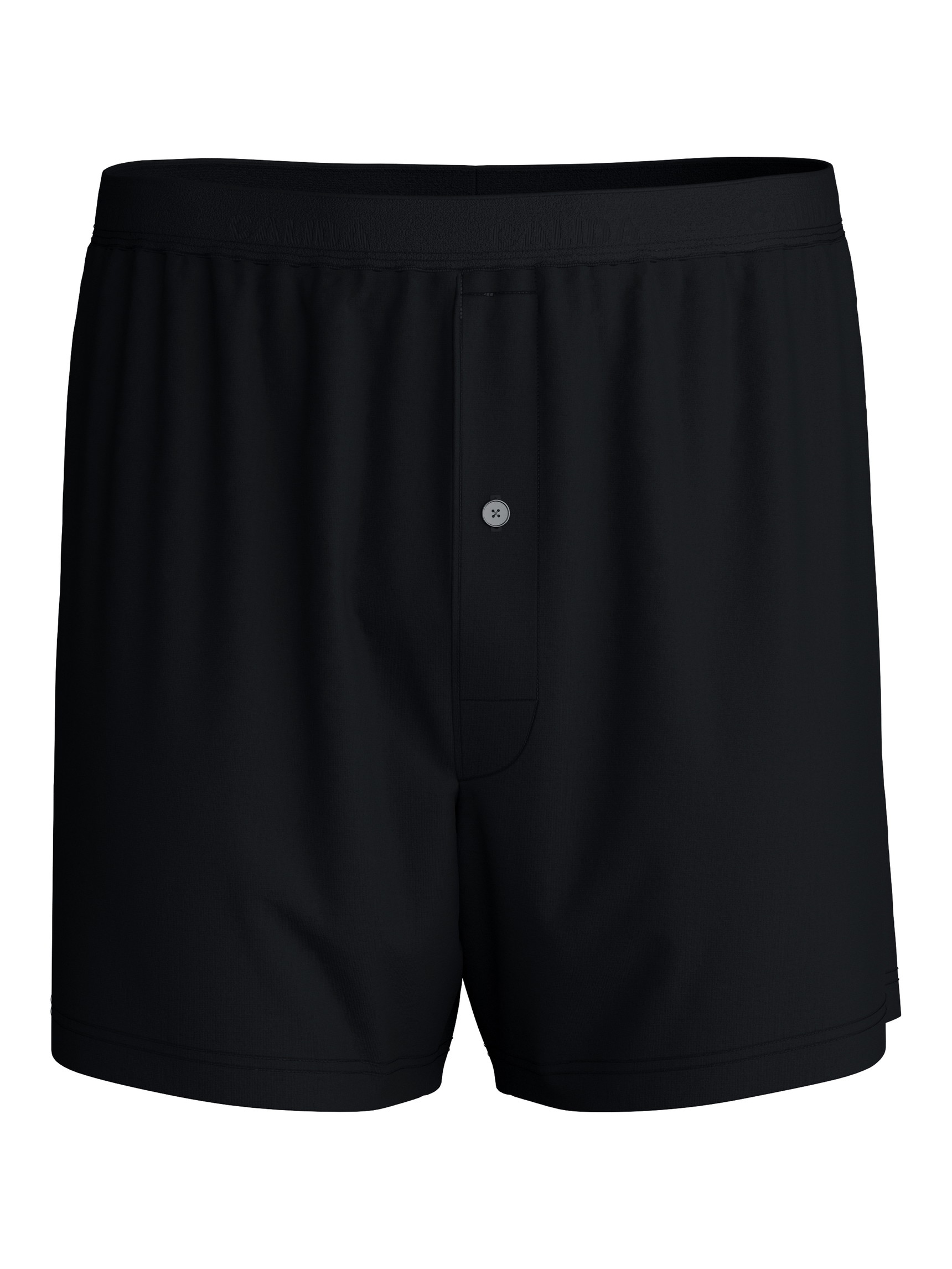 Homme - Boxer short en TENCEL™ de couleur Noir, Unicolore, de la série Natural Cooling de CALIDA