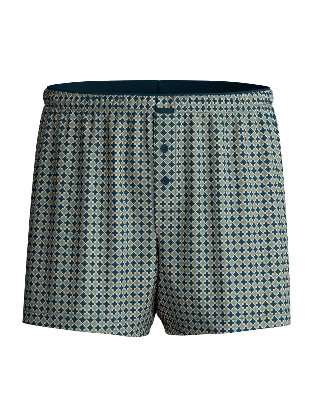 Men - Boxer shorts made of 100% Cotton in Beige, Patterned, from the Cotton Choice series by CALIDA