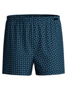 Uomo - Boxer short in 100% cotone di colore Blu, Modello, della serie Prints di CALIDA