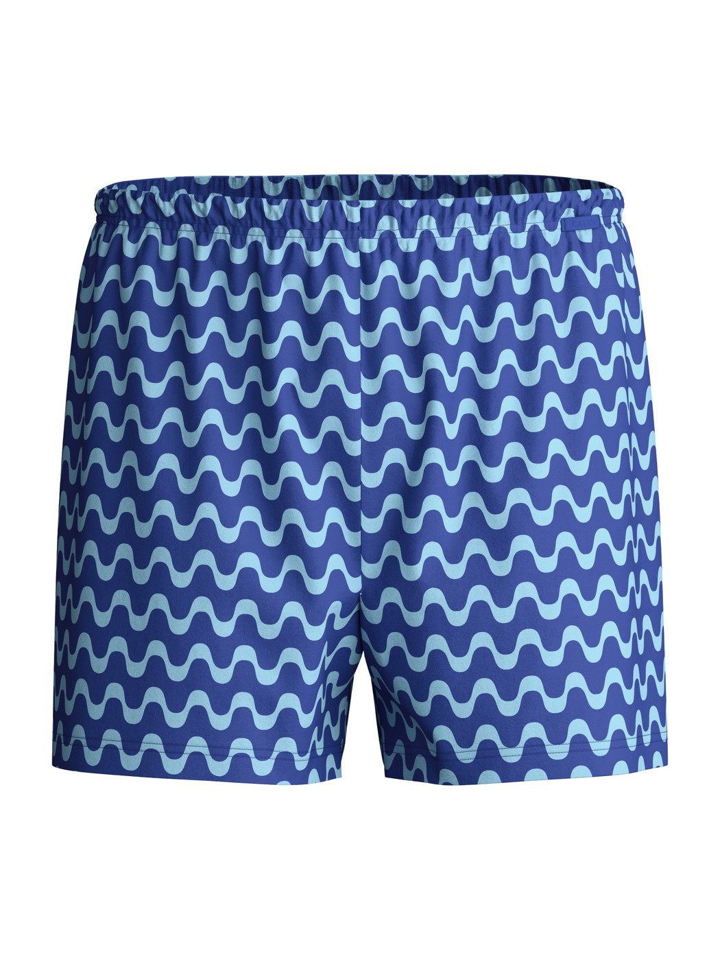 Uomo - Boxer short in Cotone di colore Blu, Modello, della serie Prints di CALIDA