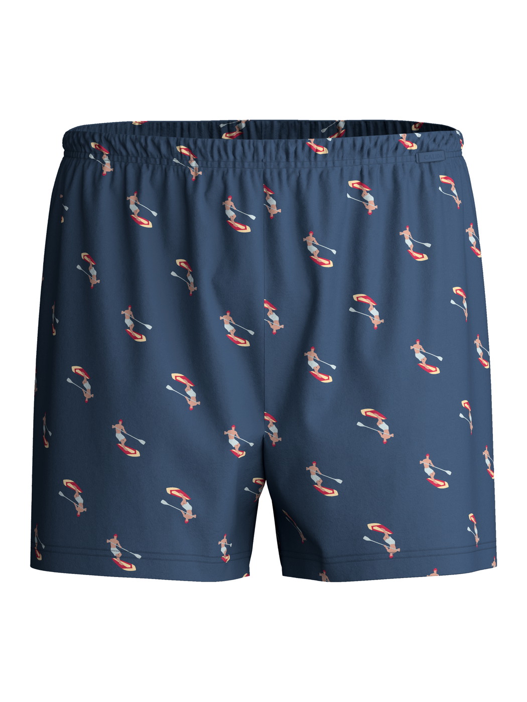 Homme - Boxer short en Coton de couleur Bleu, À motifs, de la série Prints de CALIDA