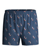 Men - Boxer shorts made of Cotton in Blue, Patterned, from the Prints series by CALIDA