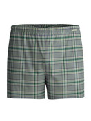 Men - Boxer shorts made of 100% Cotton in Green, Checked, from the Prints series by CALIDA