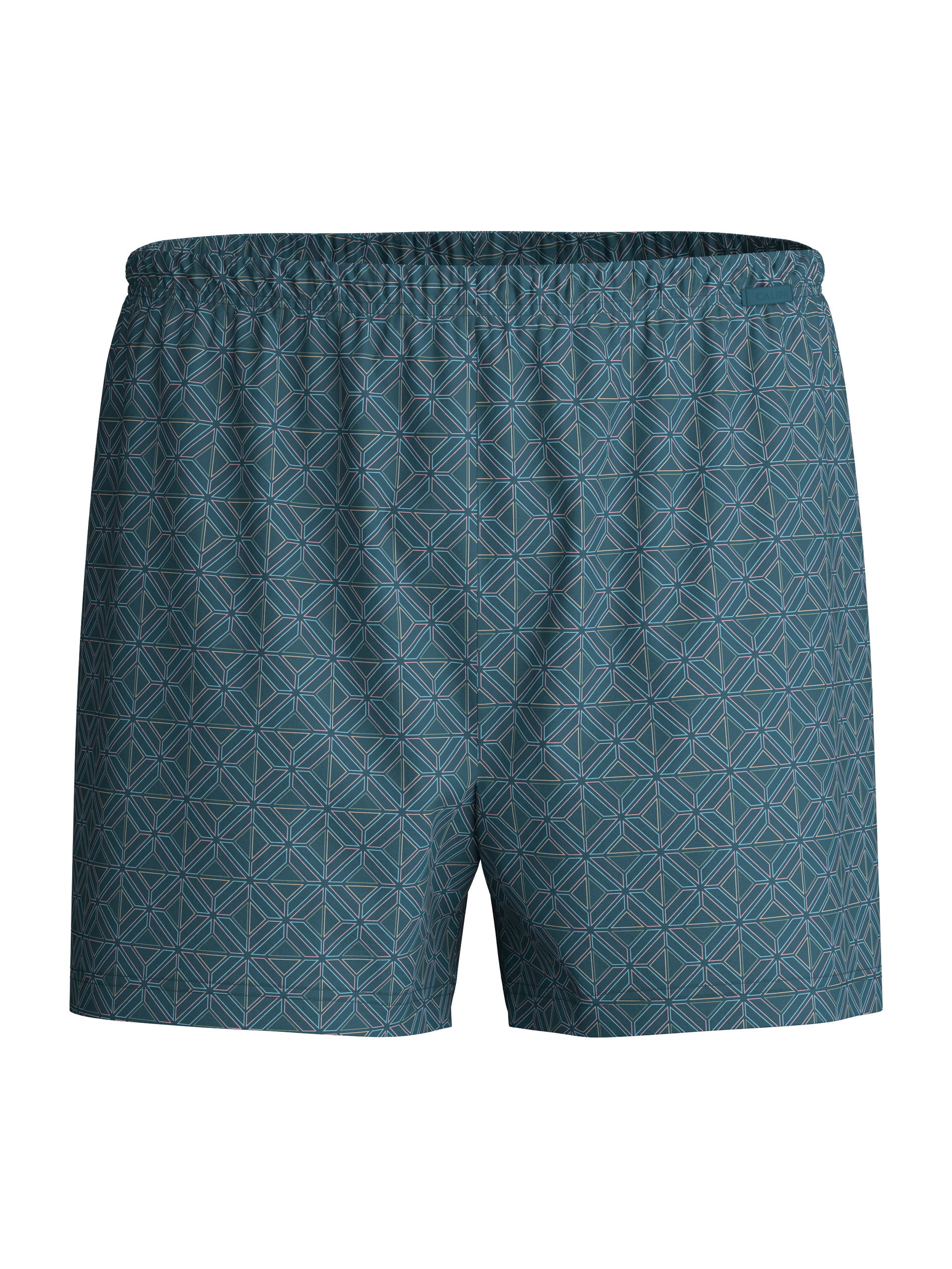 Homme - Boxer short en Coton de couleur Bleu, À motifs, de la série Prints de CALIDA
