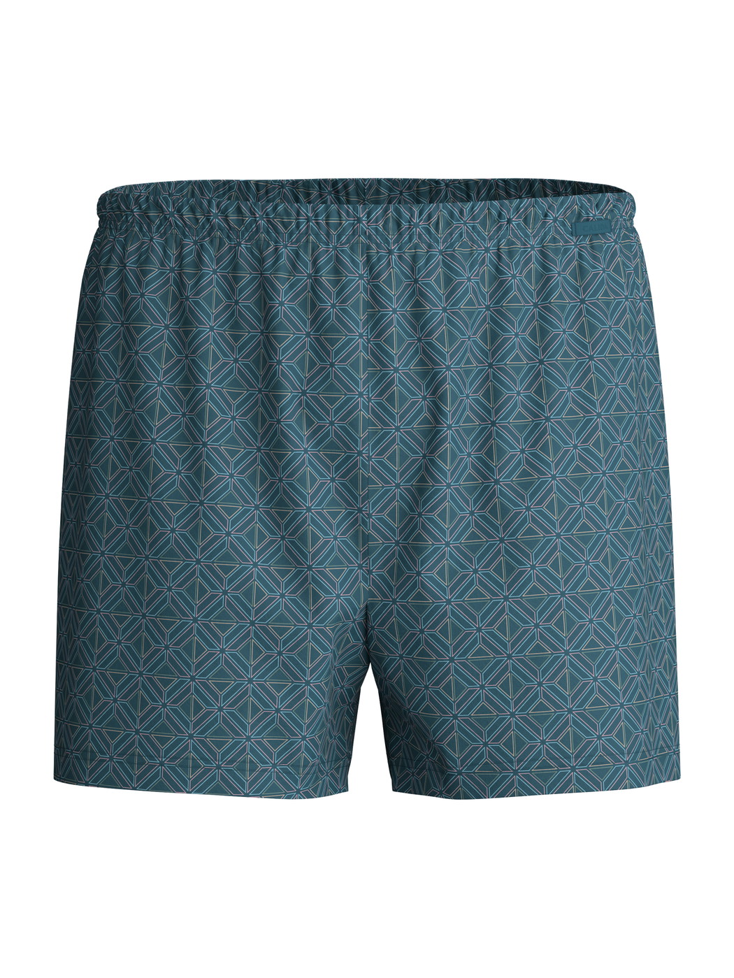 Homme - Boxer short en Coton de couleur Bleu, À motifs, de la série Prints de CALIDA