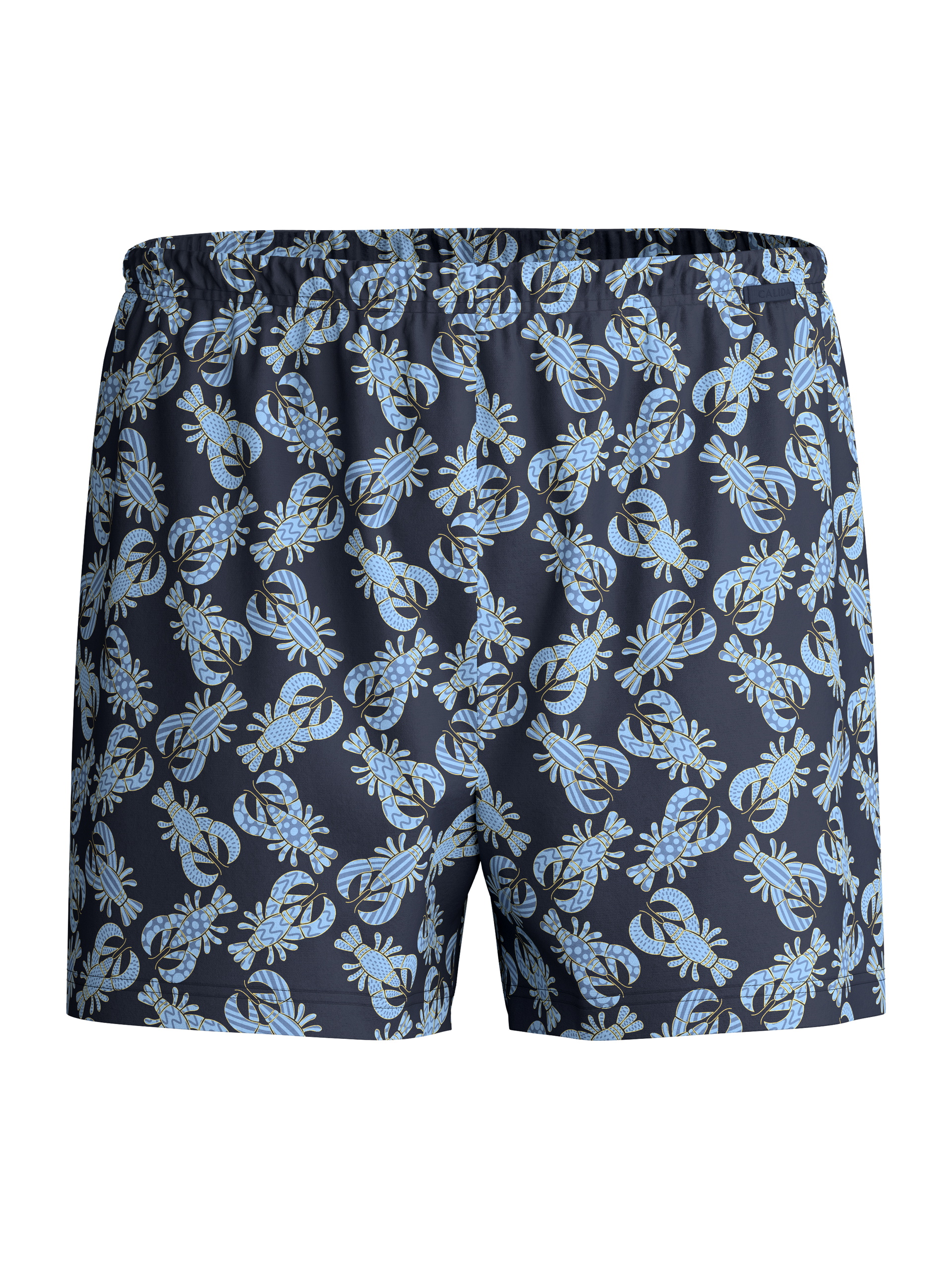 Homme - Boxer short en Coton de couleur Bleu, À motifs, de la série Prints de CALIDA