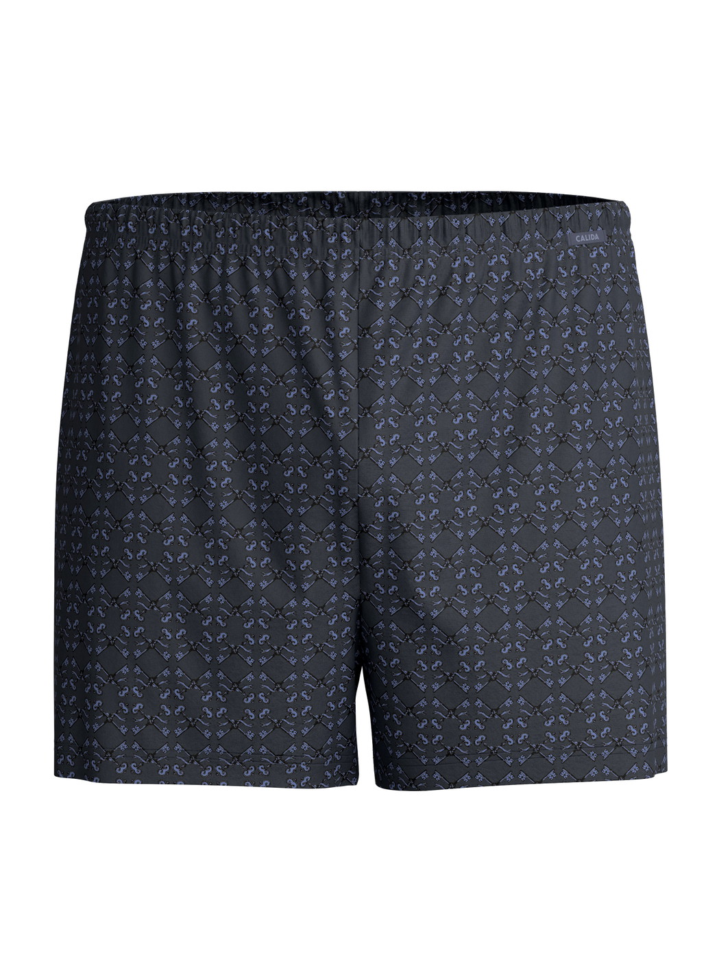Uomo - Boxer short in 100% cotone di colore Grigio, Modello, della serie Prints di CALIDA