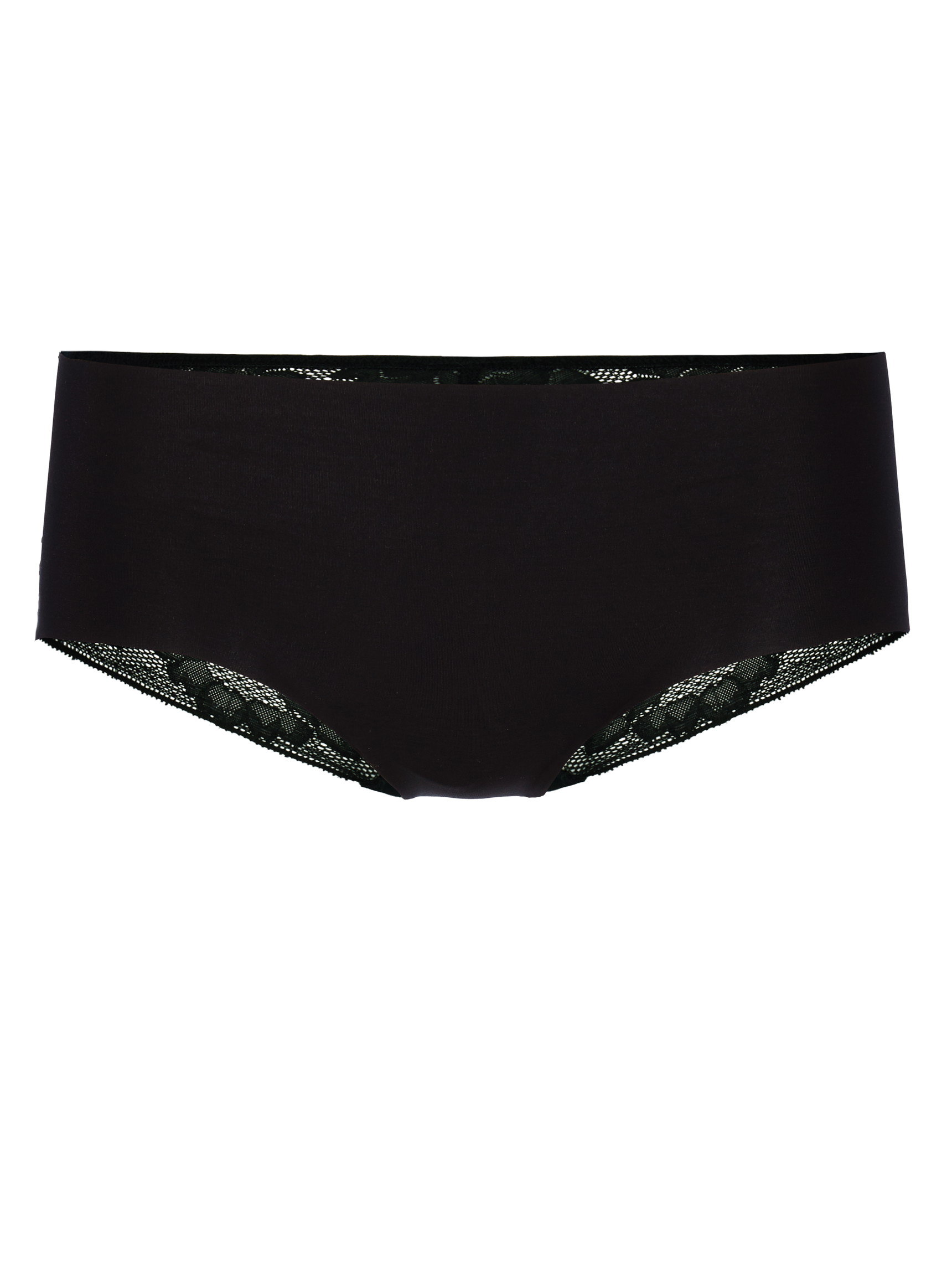 Donna - Panty in Modal di colore Nero, Pizzo, della serie Natural Skin Lace di CALIDA