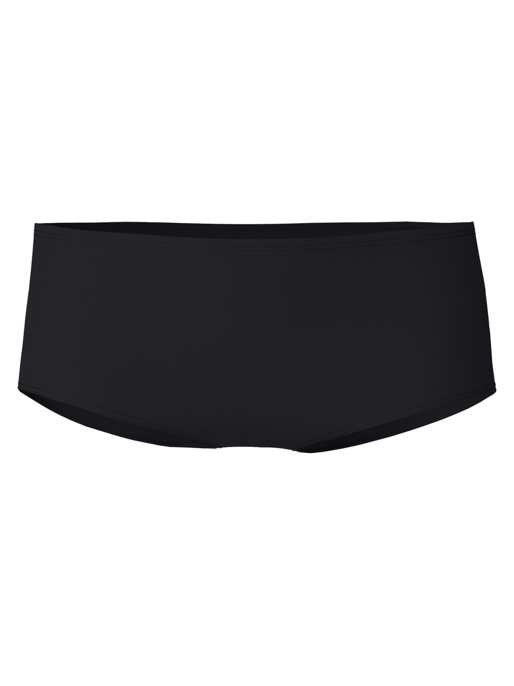 Femme - Panty taille basse en Coton de couleur Noir, Unicolore, de la série Essential Cotton de CALIDA