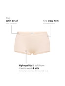 Women - Panty, high waist made of Swiss+Cotton in Beige, Unicoloured, from the True Confidence series by CALIDA