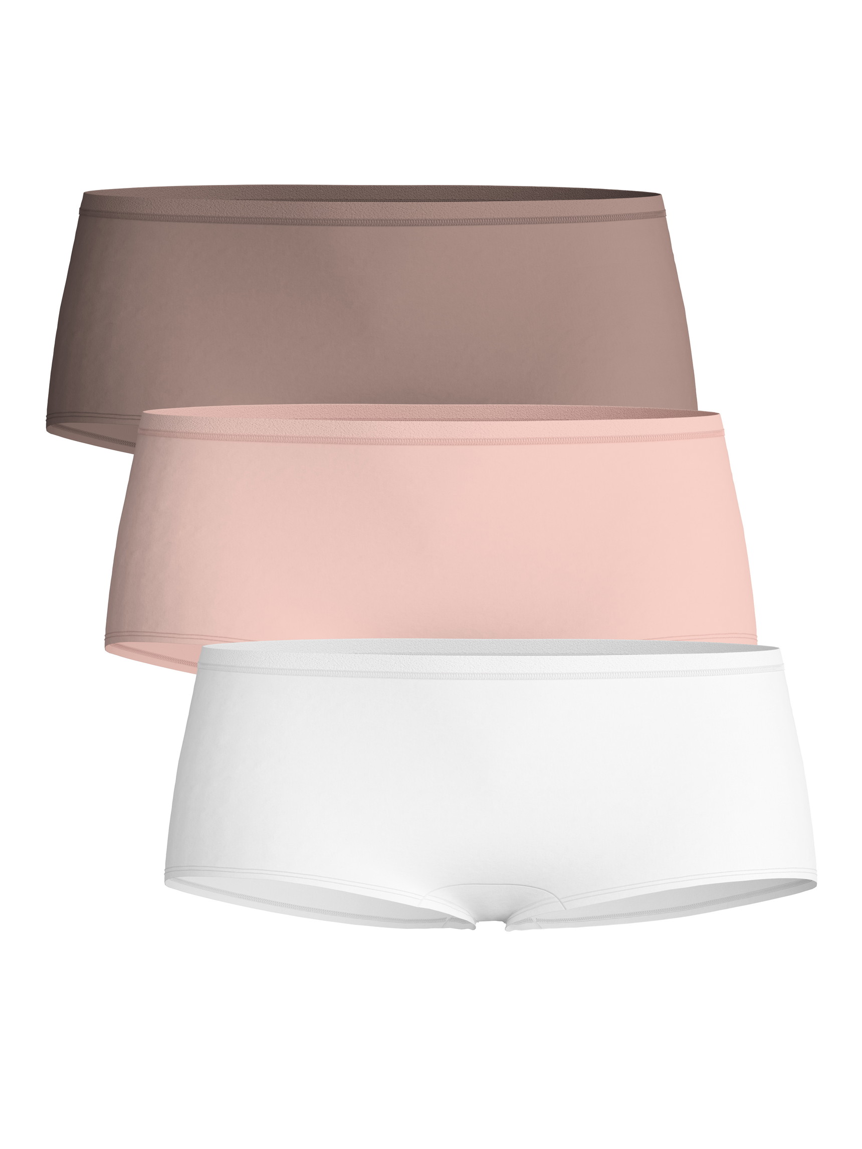 Multipack Women - Panties, 3-Pack made of Polyamide in Brown, Unicoloured, from the Eco Sense Special series by CALIDA