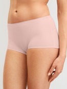 Le mannequin Femme porte le/la Culotte shorty, lot de 3 en Polyamide de couleur Marron, Unicolore, de la série Eco Sense Special de CALIDA, Image supplémentaire
