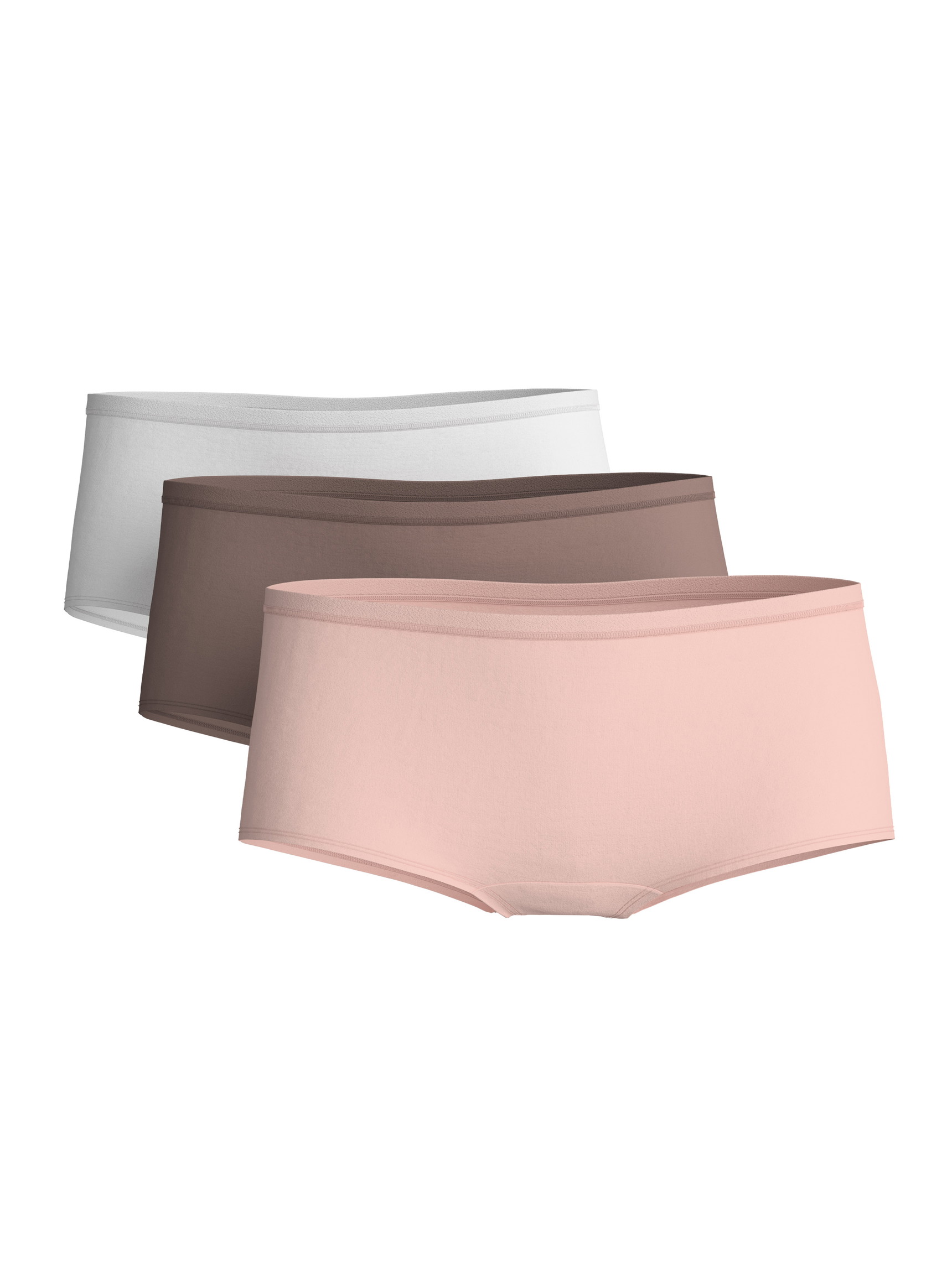 Women - Panties, 3-Pack made of Polyamide in Brown, Unicoloured, from the Eco Sense Special series by CALIDA
