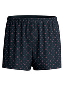 Uomo - Boxer con patta in 100% cotone di colore Blu, Modello, della serie Selected Cotton di CALIDA