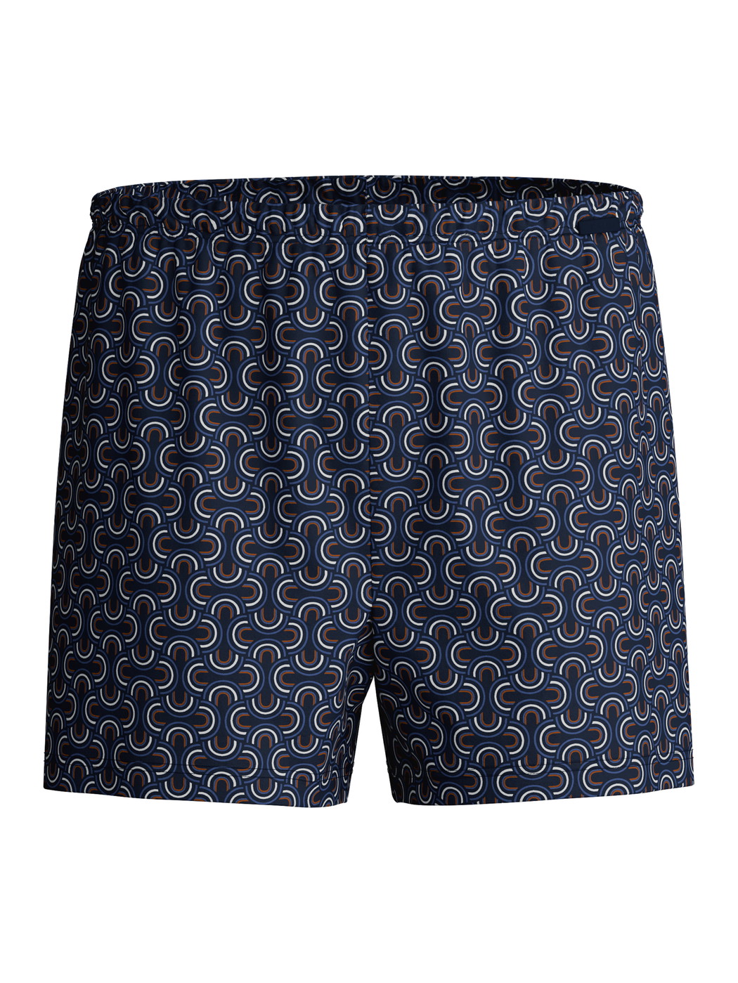 Uomo - Boxer short in 100% cotone di colore Blu, Modello, della serie Prints di CALIDA