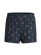 Herren - Boxershorts aus 100% Baumwolle in Blau, Gemustert aus Serie Family & Friends von CALIDA