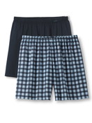 Multipack Uomo - Boxershorts, set da 2 in 100% cotone di colore Blu, A scacchi, della serie Prints Benefit di CALIDA