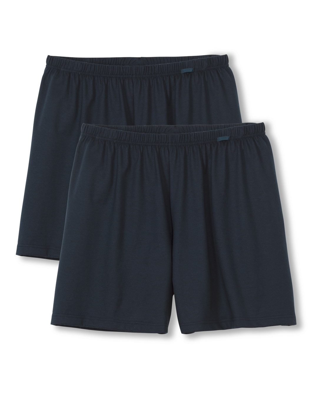 Multipack Uomo - Boxershorts, set da 2 in 100% cotone di colore Blu, Tinta unita, della serie Prints Benefit di CALIDA