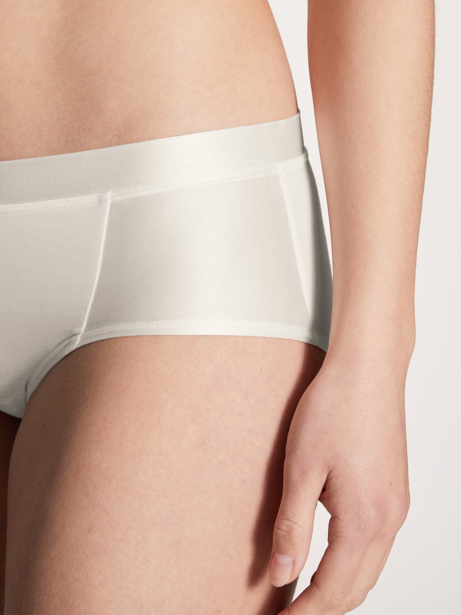 Damen - Panty, low cut aus Baumwolle in Beige, Einfarbig aus Serie Cate von CALIDA, Detail