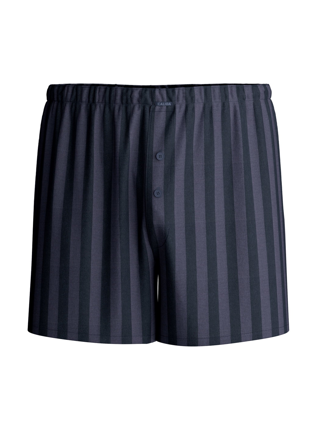 Homme - Boxer short en Lyocell de couleur Gris, Rayée, de la série Woven Lux de CALIDA
