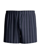 Homme - Boxer short en Lyocell de couleur Gris, Rayée, de la série Woven Lux de CALIDA