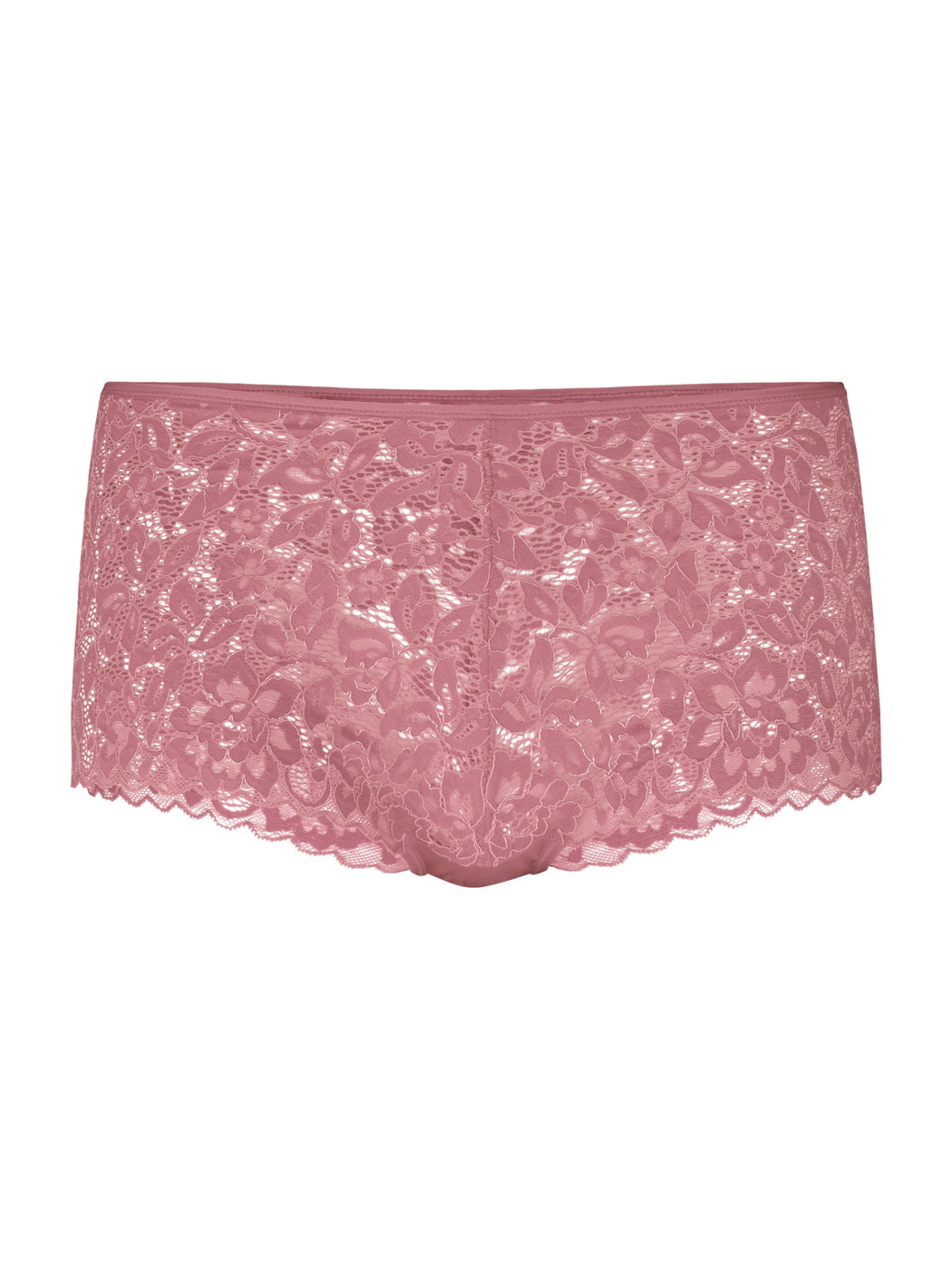 Women - Shorty regular cut made of Cotton in Pink, Lace, from the Nat. Comfort Xtra series by CALIDA