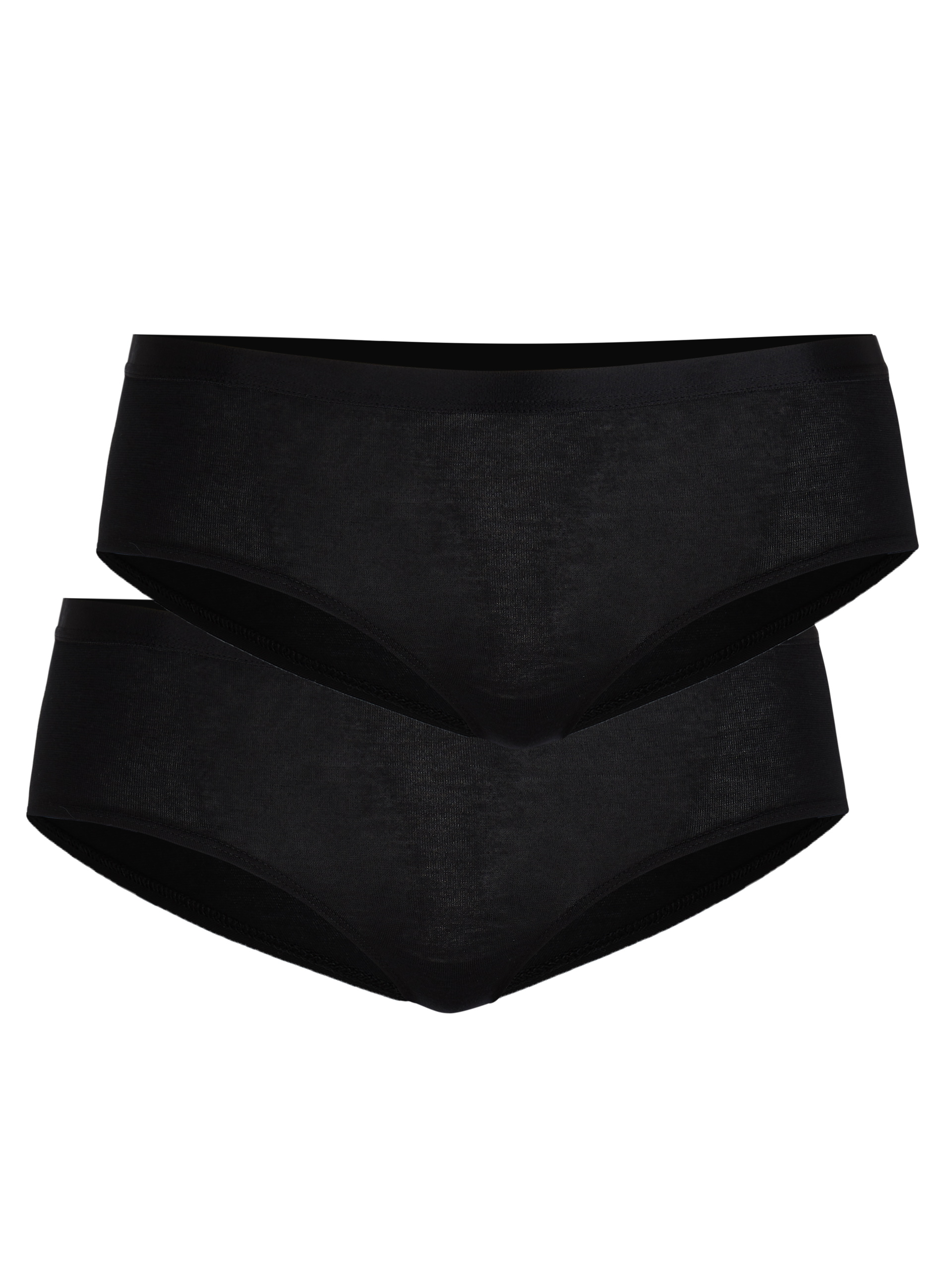 Multipack Damen - Panty, 2er-Pack aus Baumwolle in Schwarz, Einfarbig aus Serie Benefit Women von CALIDA