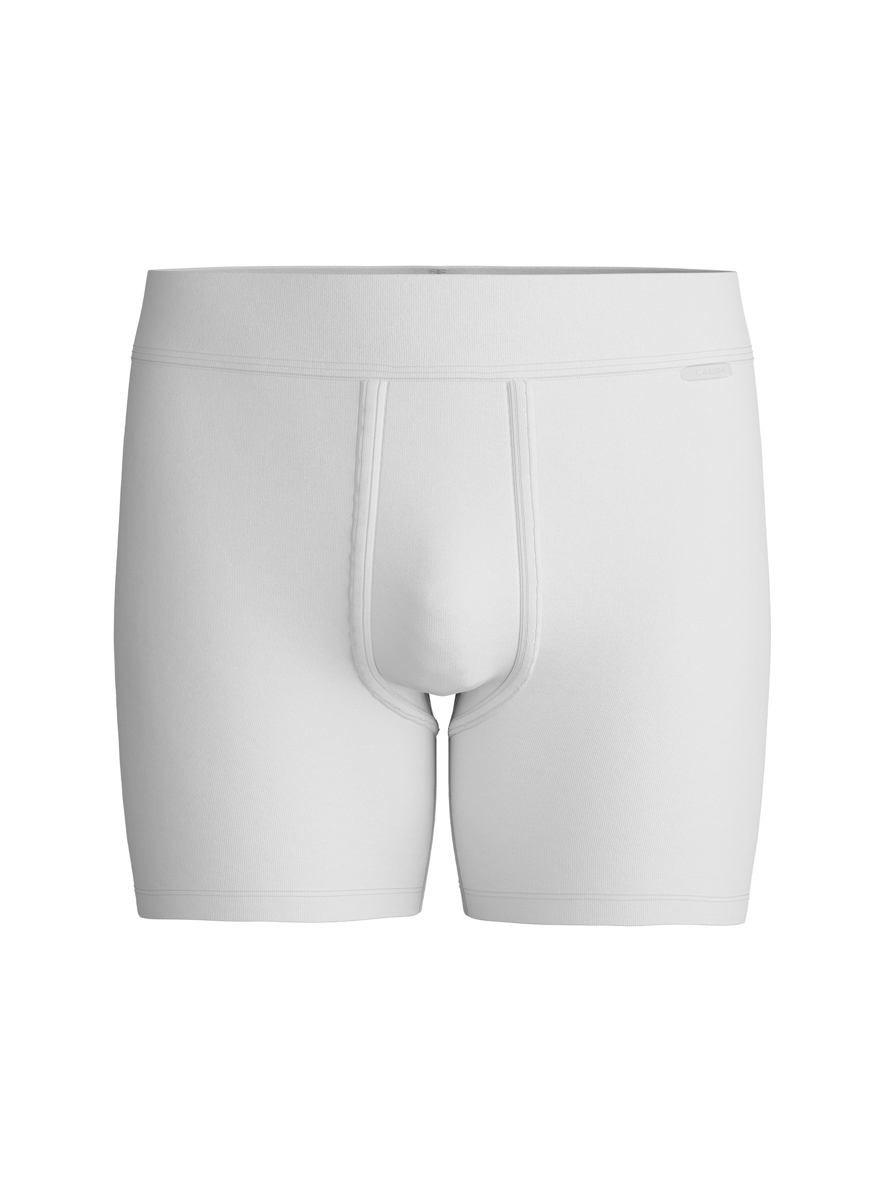 Uomo - Classic boxer brief con apertura in 100% cotone di colore Bianco, Tinta unita, della serie Cotton 1:1 di CALIDA