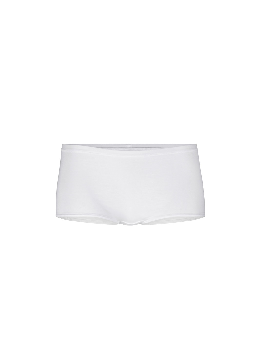 Women - Shorty regular cut made of Cotton in White, Unicoloured, from the Natural Comfort series by CALIDA