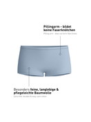 Damen - Panty, regular cut aus Swiss+Cotton in Grau, Einfarbig aus Serie Natural Comfort von CALIDA